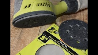 Orbital Sander Repair  Backer Pad Replacement [upl. by Zacharie]