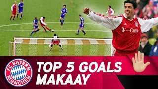 Top 5 Goals Roy Makaay ⚽ 🇳🇱 [upl. by Ecnerual]