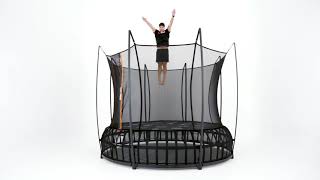 Trampoline Tricks  Full Turn Jump [upl. by Elisa]