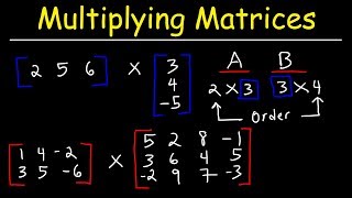 Multiplying Matrices [upl. by Emelda]