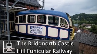 The Bridgnorth Castle Hill Funicular Railway [upl. by Ahsaercal512]