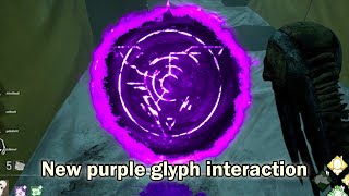 NEW Purple Glyph Interaction DBD [upl. by Neelyt]