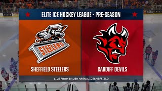 Sheffield Steelers v Cardiff Devils  010924 [upl. by Gore]