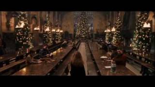 Harry Potter and the Philosophers Stone  christmas at Hogwarts HD [upl. by Lechar]