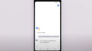 Hey Google How to create a shopping list with your Google Assistant [upl. by Jaehne]