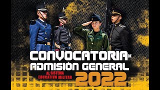 Convocatoria 2022 Sistema Educativo Militar SEDENA [upl. by Nairehs334]