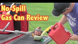 NoSpill Gas Can Review [upl. by Arit917]