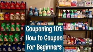 How to Start Couponing for Beginners  Couponing 101 [upl. by Pauline]