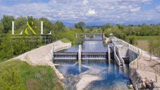 Impianto Idroelettrico realizzazione in 3 minuti Timelapse  LampL [upl. by Ahsitel945]