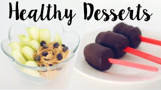 Best Healthy Desserts 5 Easy Recipes [upl. by Belsky877]