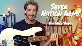 Seven Nation Army  Bass Lessons for Beginners [upl. by Kris]