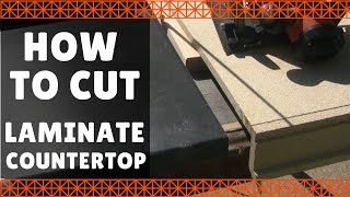 How to Cut Laminate Countertop – DIY [upl. by Hunfredo]