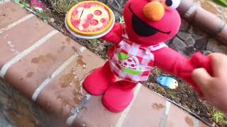 Singing Pizza Elmo Destruction [upl. by Hum]