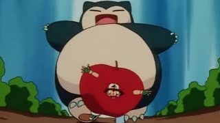 IF POKÉMON TALKED Chased by a Snorlax [upl. by Ynehpets633]