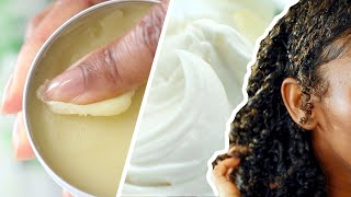 DIY Natural Hair Products  POMADE amp HAIR BUTTER [upl. by Oal]