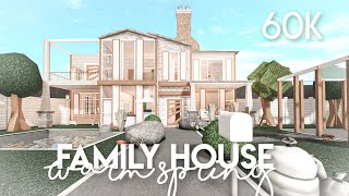 Warm spring family house  Bloxburg build 60k [upl. by Leugimsiul88]