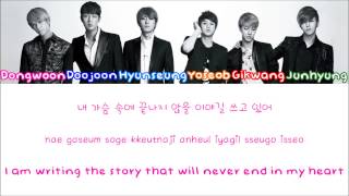 B2STBEAST 비스트 – FICTION Color Coded Lyrics RomEngHan 1080p [upl. by Manas]