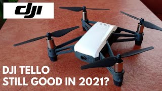 DJI Tello Drone in 2021  Unboxing and Review [upl. by Anitsrihc]