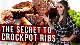 How to Make The Best Crockpot Ribs [upl. by Yannodrahc]