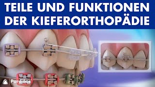 Kieferorthopädie – Teile und Funktionen der Zahnspange © [upl. by Tobey684]