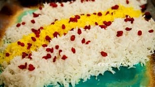 Basmati Rice persian rice Polow recipe [upl. by Ecar]