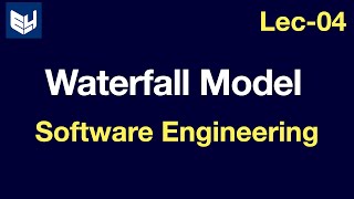 Waterfall model   Software Engineering  SE  Lec04  Bhanu Priya [upl. by Steffen]