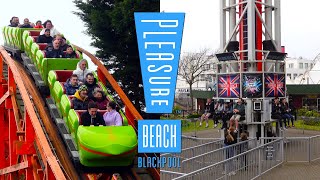 Blackpool Pleasure Beach VLOG  April 2023 [upl. by Bathsheba]