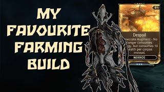 Warframe  Desecrate Nekros Farming Build [upl. by Leciram]