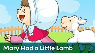 Sing Along Mary Had a Little Lamb with lyrics from Speakaboos [upl. by Eelano493]