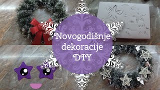 Novogodišnje dekoracije  DIY [upl. by Anoif]