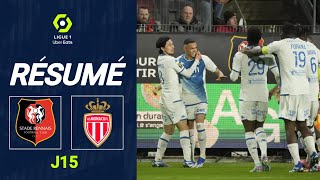 Rennes Monaco  12  Le résumé  Ligue 1 202324 [upl. by Utta]