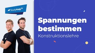 Spannungen bestimmen 1 StudyHelp [upl. by Sigismondo]