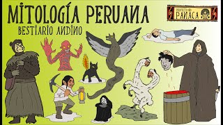 Mitologia Peruana  El Bestiario de los Andes  Mitología Andina [upl. by Ogren]