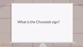 What is the Chvostek sign [upl. by Aihsrop]