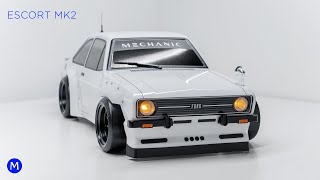 Ford escort 18TD 400hp start up [upl. by Nemra]