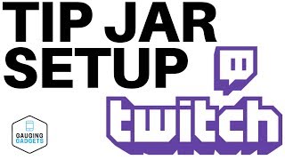 How To Setup A Tip Jar In OBS  Twitch Tip Jar Tutorial [upl. by Atnomed305]