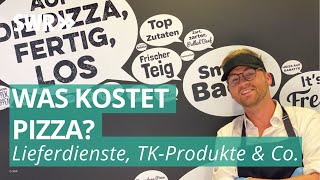 Steinofenpizza Lieferdienst Tiefkühlprodukt Was kostet Pizza  Was kostet SWR [upl. by Chloette768]