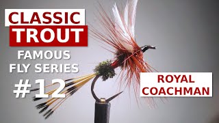 Royal Coachman  Fly Tying the Original American Dry Fly [upl. by Ekrub]