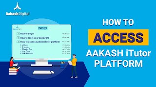 How to access Aakash iTutor platform [upl. by Glennis620]