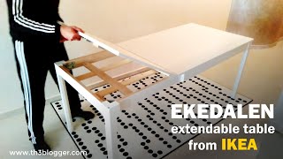 EKEDALEN extendable table from IKEA assembly guide [upl. by Kironde]