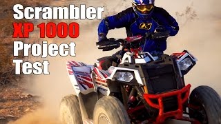 Polaris Scrambler XP 1000 Cross Country Racer Project Test [upl. by Tisbee]