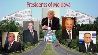 Presidents of Moldova [upl. by Nathanson142]