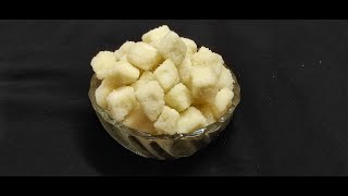 Chena Murki Recipe  Easiest way to make homemade chena Murki Sugar coated cottage cheese cubes [upl. by Cole]