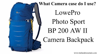 LowePro Photo Sport BP 200 AW II Backpack Review [upl. by Aelgna]