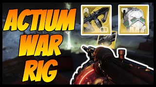 Destiny 2 Actium War Rig Titan Build [upl. by Ybreh]