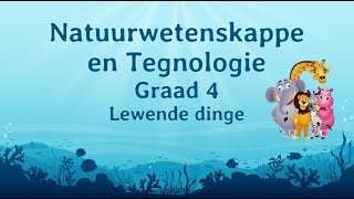 Lewende dinge  Graad 4 [upl. by Fonz]