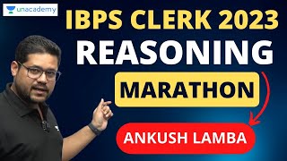 IBPS CLERK 2023  Reasoning Marathon by Ankush Lamba [upl. by Hurwitz971]