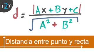 Distancia entre un punto y una recta [upl. by Feil]