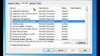 Clean Windows startup with msconfig [upl. by Orimisac]