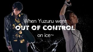 When Yuzuru went out of control its show time Hanyu 2022 Special BTS amp Michael Jackson on ice [upl. by Rosenbaum]